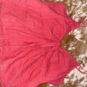 Pink tank top
